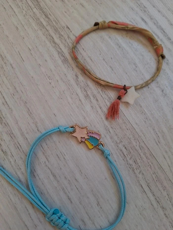 🌊 Lote de 7 pulseras de fantasía estilo boho y playa – Estado nuevo – photo 2